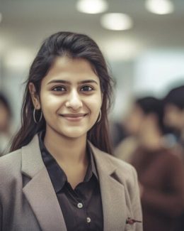 young-smart-indian-businesswoman-smiling-face-standing-blur-background-busy-office-generative-ai-aig20_31965-159735